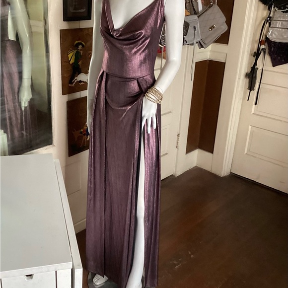 Lucy in the Sky purple long dress - Picture 5 of 10